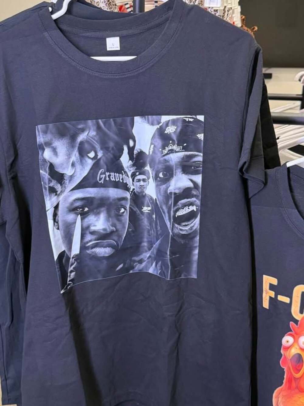 Large graphic tee